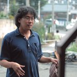 봉준호-아오이 유우의 만남 <흔들리는도쿄> 촬영현장