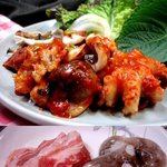 쭈꾸미와 삼겹살의 만남~! 쭈삼철판구이!