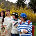황보 무한걸스 새 멤버로 합류하고 첫 봄<b>소풍</b> 촬영 직찍
