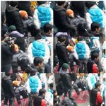 비, <b>cf</b>촬영 중간 쉬는시간에 흔들의자에서 노는 모습ㅋㅋ