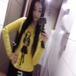 진보라, 화장실에서 셀카~ 제발 머리좀 바꿔줘ㅠ