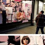 <b>런던</b> 시내 출근길에 쇼윈도 누드쇼를?