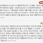 브리짓바르도의 한국개고기문화에 대한 기사 중..... 베플 ㅋㅋ