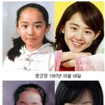 여자연예인들의 졸업사진과 <b>생년월일</b>