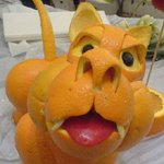 오렌지 껍질로 <b>예술</b>작품을!!