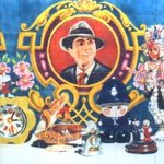 부에<b>노스</b> 지하철역 벽화..갤러리 수준