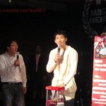 해맑은 '비' 최근 팬<b>미팅</b> 직찍~