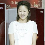 고현정, <b>디오스</b> 신제품 발표현장