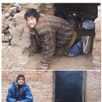 평생을 기어다닌 중국의 한 가족