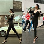 [미공개 사진] <b>장윤주</b> 광고촬영현장이라네