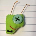 단추와 헝겊으로 만든 <b>몬스터</b>!