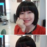머리자른 김지수! <b>반전</b>이 있는 사진ㅋㅋㅋ