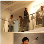 <b>녹차</b> cf 찍는 이선균 직찍, 싱글벙글~