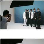 <b>롯데</b> 면세점 지면 광고 찍는 동방신기, 유천이 머리가 ㄷㄷ