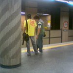 슈퍼주니어 <b>신동</b>, 규현 지하철 직찍.. 귀여워