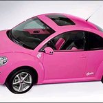 <b>걸들</b>을 위한 반짝반짝 핫핑크>< 폭스바겐 '바비'