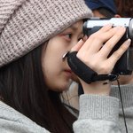 장나라 최근 아빠 영화 촬영장에서!