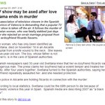 tv에서 공개<b>청혼</b> 거절한 뒤 살해 당했다고?