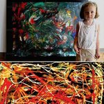 6세 소녀의 그림 <b>수입</b>이 무려 1억 8천만!