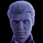 5만개의 <b>성냥</b>개비로 엘비스 프레슬리를!