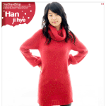 한지혜, 빨간색의<b>상도</b> ~ 잘 소화하는 그녀!!