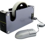 스카치 테입 디스펜서가 <b>usb</b> 허브로