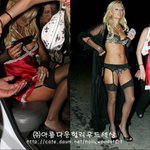 플레이보이 창립자 생일에 <b>속옷차림</b>으로 파티가는 패리스힐튼