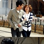 <b>장나라</b>, 이현우와 함께 라인업 영화 촬영하는 모습 직찍