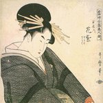 마치 일본 미인도에 나올 듯한 초절정 <b>미녀</b>!!!~~~