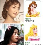 우리<b>나라</b> 여자연예인-디즈니 공주들! 싱크로율 <b>대박</b>~