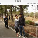 이동건 한지혜 벚꽃<b>놀이</b> 직찍사