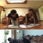 '고양이<b>자세</b>' 보여주는 자밀라 어째 좀 분위기가 야릇