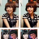 손가인-<b>안소희</b>가 쌍꺼풀이 있었다면 어떻게 변할까?