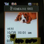 남친의 문자