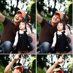 아빠와 함께 공원 <b>놀러</b>간 정웅인 딸 세윤이~