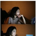 노트북 하는 박지윤, 잡티 하나 없는 자연스러운 <b>생얼</b>!