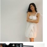 순백의 드레스 입은 김소연 청순하고 <b>천상</b> 여자같아