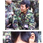 <b>예비군</b> 훈련받는 연정훈의 직찍!