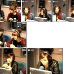 검은가죽<b>쟈</b><b>켓</b>에 꽁지머리 완전 자알생긴 민선예 -ㅅ-