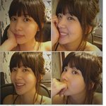 <b>밤톨</b>같은 얼굴에 콧대만 돋보이는 박솔미 셀카들~