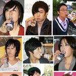 연예인 잼난 표정으로 마시기(유천 홍기 유리 <b>유미</b>)