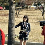 어제 계명대에서 '꽃보다남자' <b>촬영</b>중인 구혜선을 봤어요!