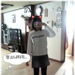 역시 사람은 헤어스타일에 따라..ㅋ