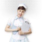간호사 복장한 티파니, 옷이 좀 타이트 하넹!