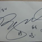 박한별씌한테 축의금 <b>봉투</b>에 사인 받았어요!!