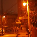어제밤 눈내린 서울의 모습~ <b>야경</b>촬영