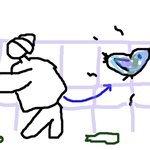 어제 3호선 전철 '안' 에서 비둘기 보신분!! +그림