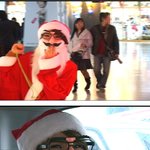 <b>산타</b>분장하고 코엑스 간 원더걸스, 아무도 몰라보네