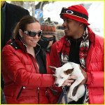 머라이어캐리 확 파인 <b>스키복</b>, 안추워?