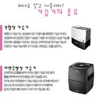 겨울철 실내가습기 관리법과 가습기의 <b>종류</b>